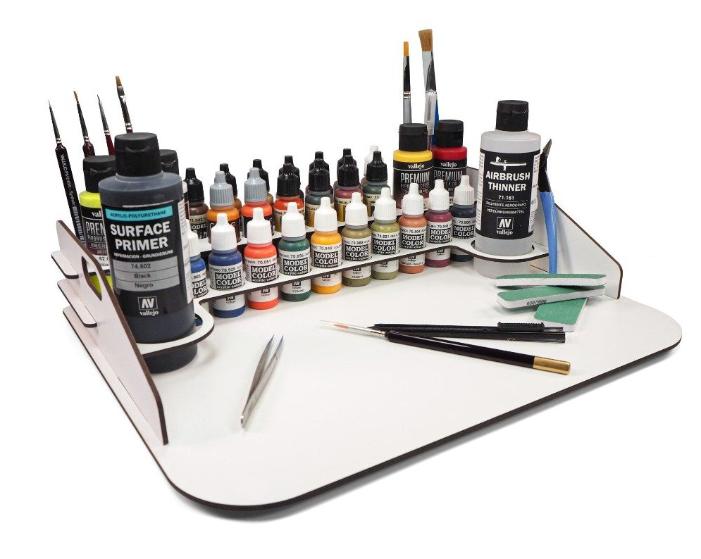 Vallejo: Paint Stand & Work Station- 24 Bottles