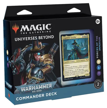 Universes Beyond: Warhammer 40k- Forces of the Imperium Commander Deck