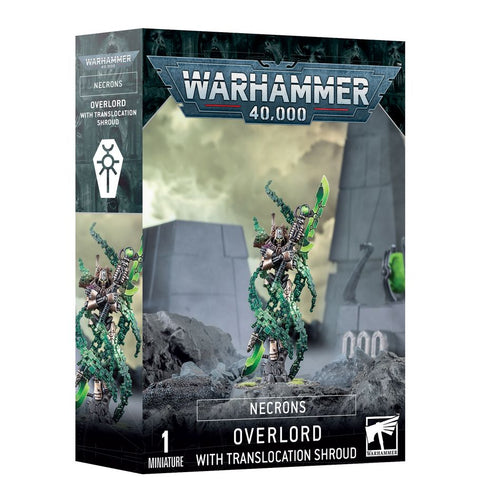 Necrons: Overlord with Translocation Shroud PREORDER