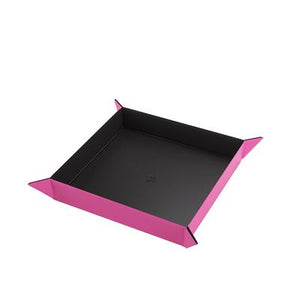 Gamegenic: Square Magnetic Dice Tray- Pink