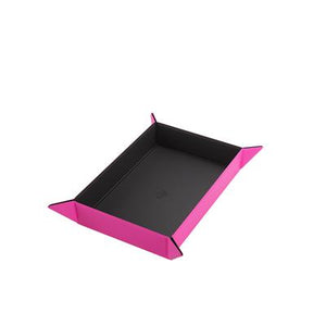 Gamegenic: Rectangular Magnetic Dice Tray- Pink