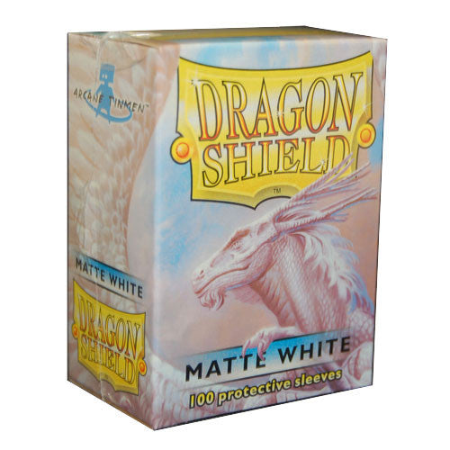 Dragon Shield Sleeves: Matte - White (100)