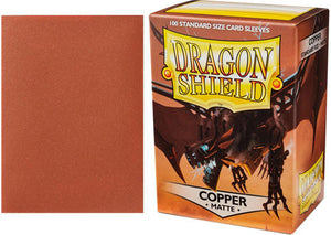 Dragon Shield Sleeves: Matte - Copper (100)