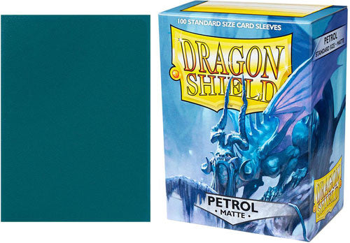 Dragon Shield Sleeves: Matte - Petrol (100)