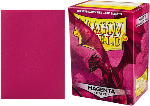 Dragon Shield Sleeves: Matte - Magenta (100)