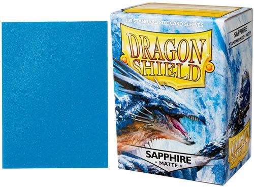 Dragon Shield Sleeves: Matte - Sapphire (100)