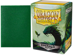 Dragon Shield Sleeves: Matte - Emerald (100)