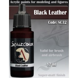 Scalecolor 75 Black Leather