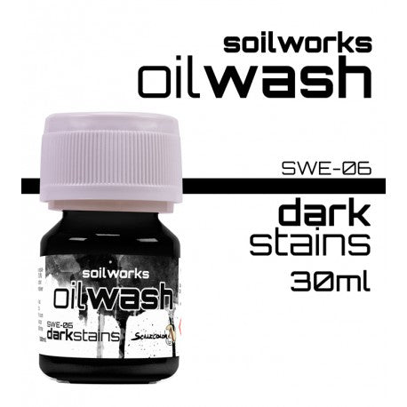 Soil Works: Oil Wash-Dark Stains 30ml