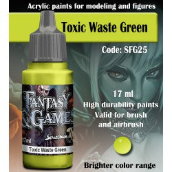 Scale 75 toxic waste green