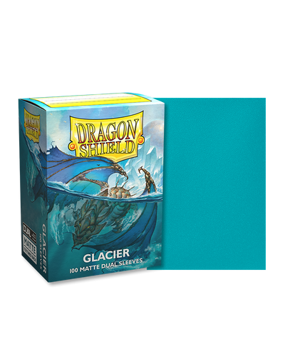 Dragon Shield Sleeves: Matte Dual - Glacier (100)