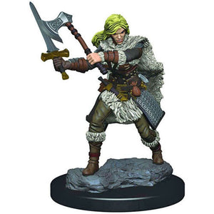 D&D Premium Painted Figure: W3 Female Human Barbarian