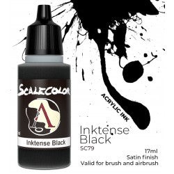 Scalecolor 75 Inktense Black