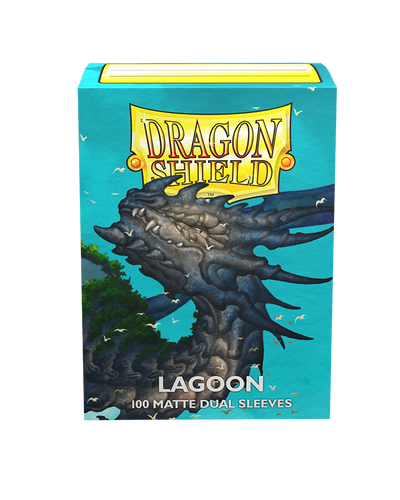 Dragon Shield Sleeves: Matte DUAL - Lagoon