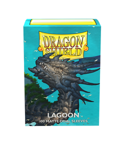 Dragon Shield Sleeves: Matte DUAL - Lagoon