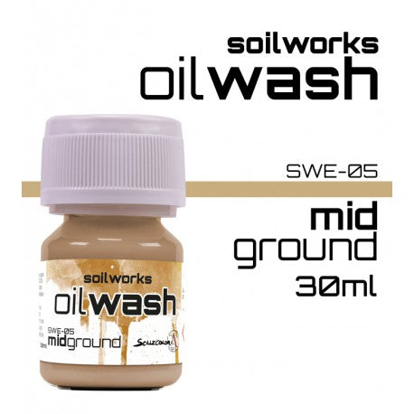 Soil Works: Oil Wash-Mid Ground 30ml