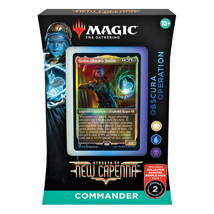 Magic the Gathering Streets of New Capenna Obscura Operation Commander Deck